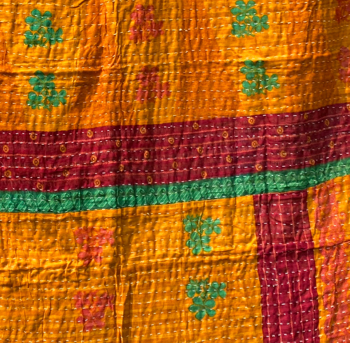Kantha Quilt #16