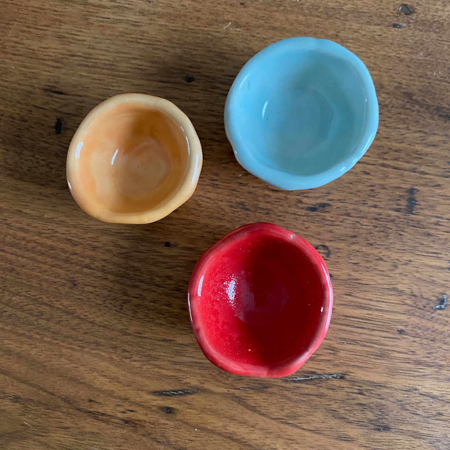 Pinch pots – sets of 3