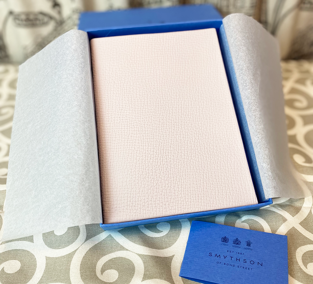 Smythson of Bond Street Soho Notebook in Panama