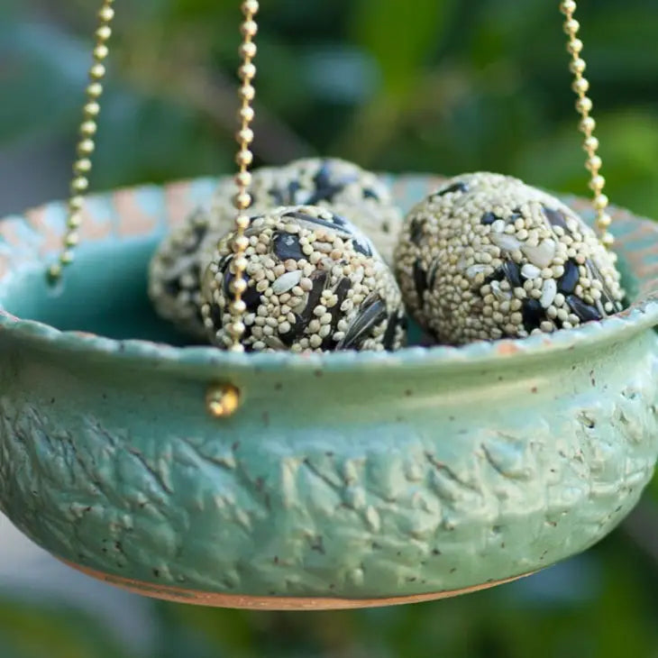 Handmade Ceramic Bird Feeders