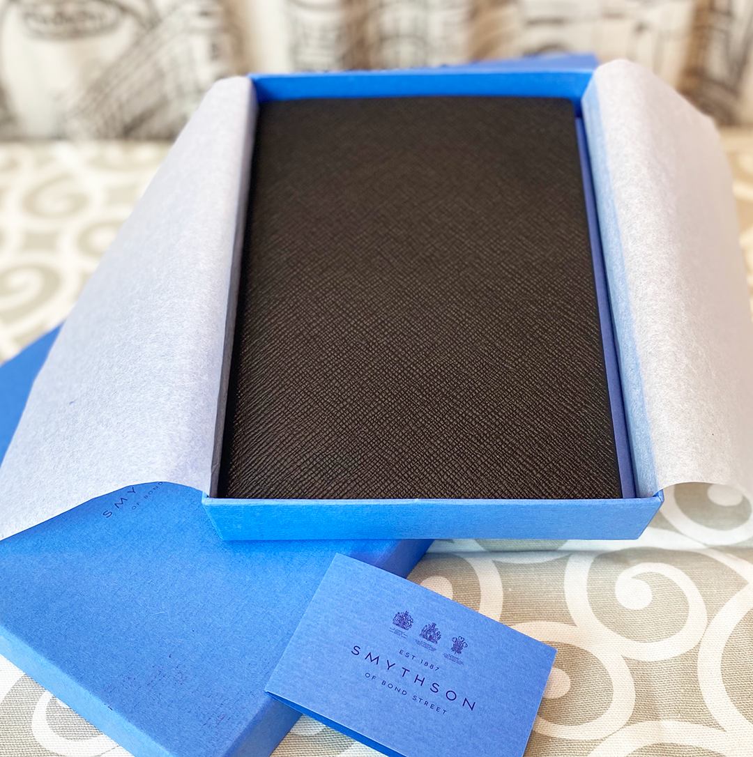 Smythson of Bond Street Soho Notebook in Panama