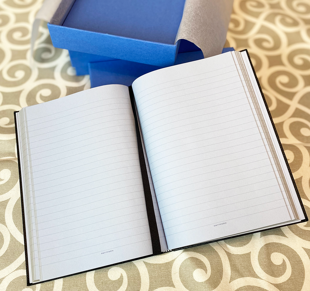 Smythson of Bond Street Soho Notebook in Panama