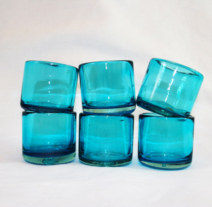 Hand-blown Shot Glasses – Set of 6