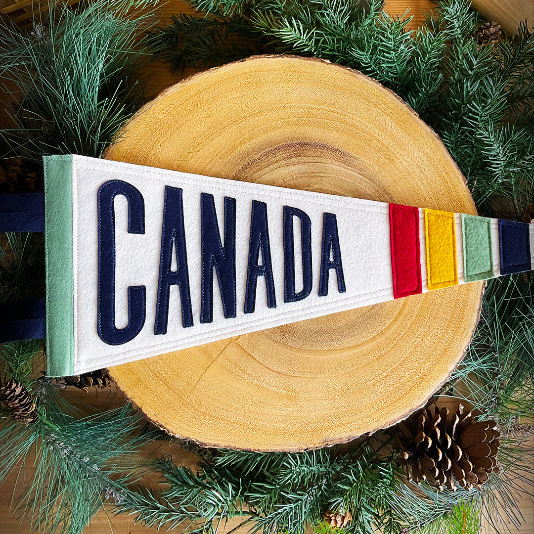 Kanata Wool Felt Pennant