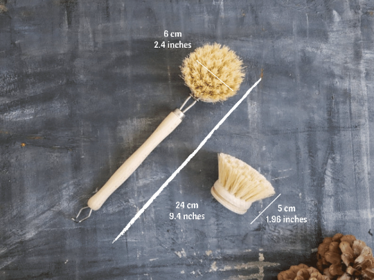Sisal Long Handle Dish Brush