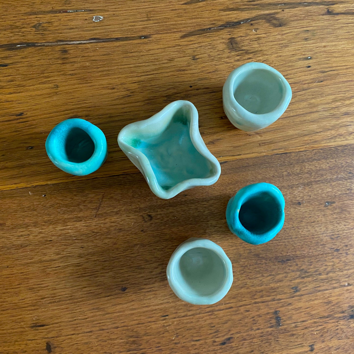 Pinch pots – set of 5