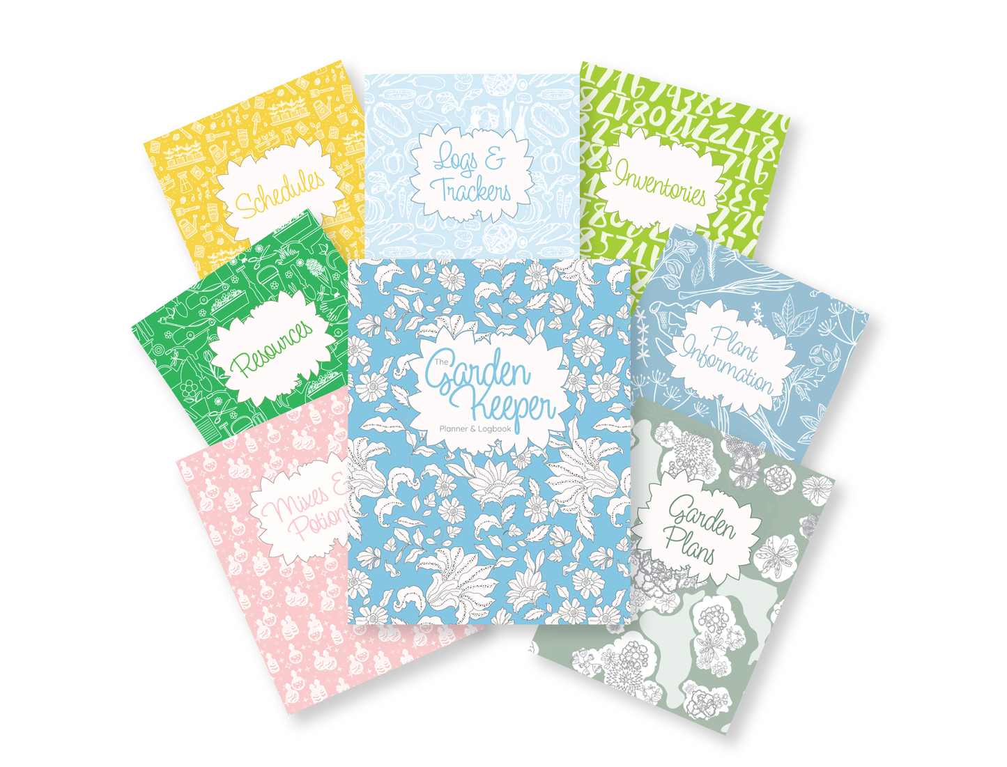 The Garden Keeper Planner & Logbook Beginner Bundle