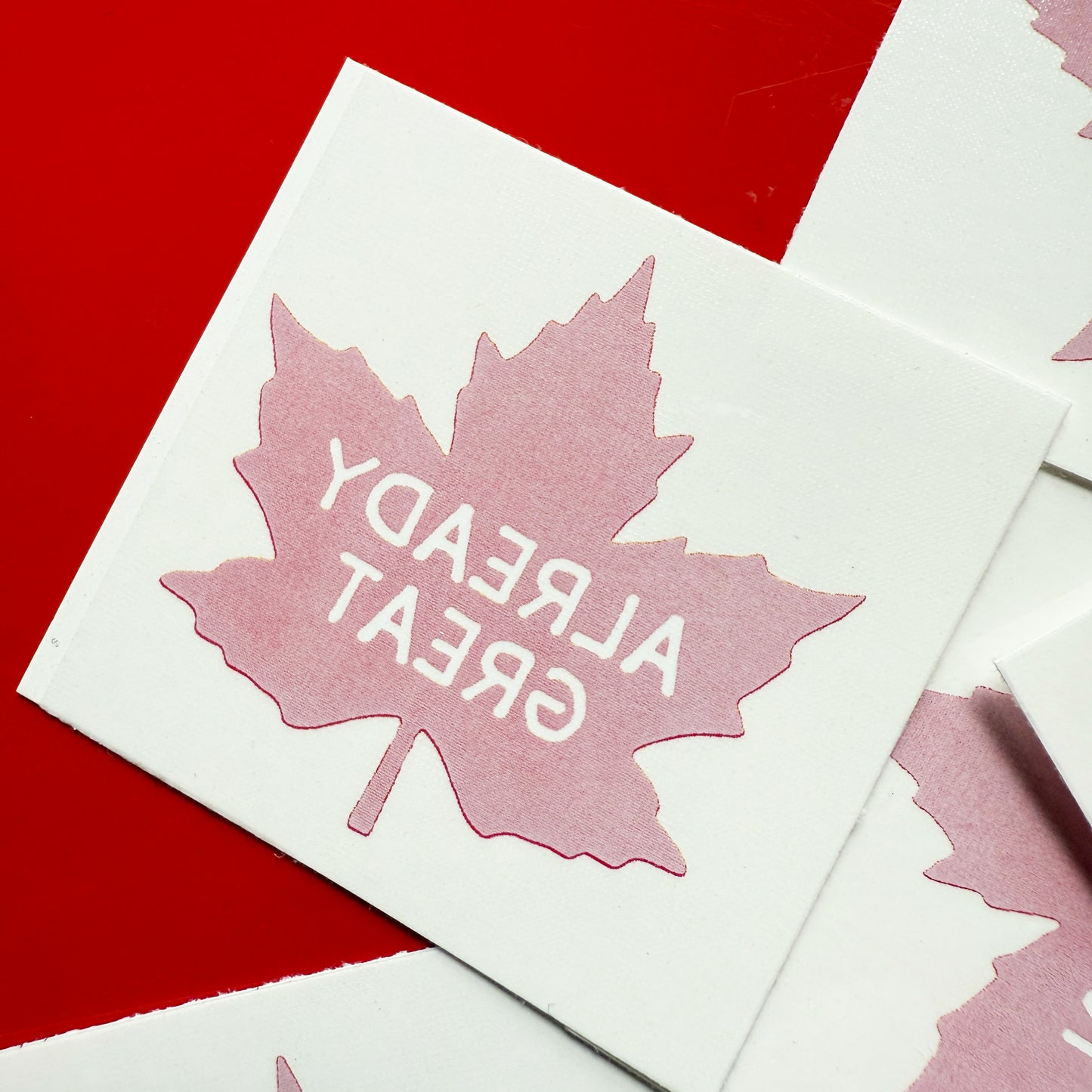 MADE IN CANADA Temporary Tattoos