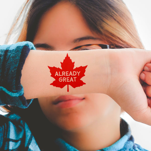 MADE IN CANADA Temporary Tattoos