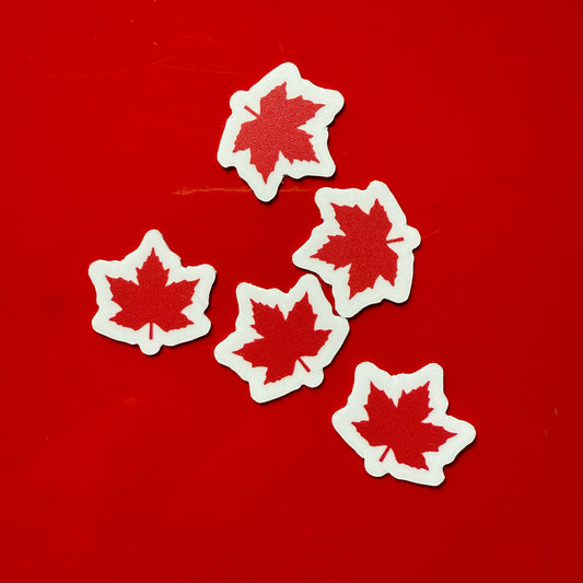 Little Maple Leaf Stickers