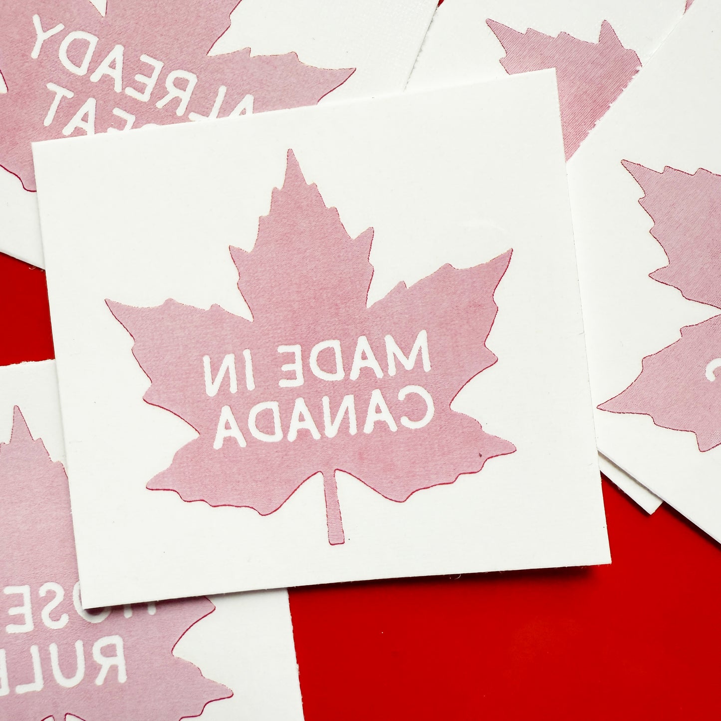 MADE IN CANADA Temporary Tattoos
