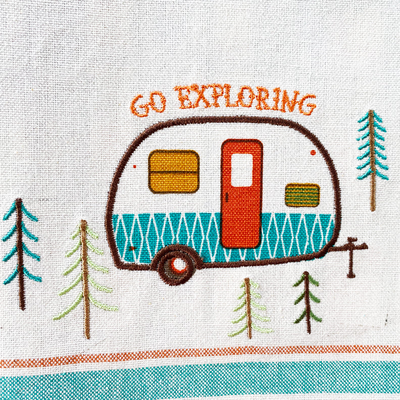 Camper 2-sided Placemats  Set of 4