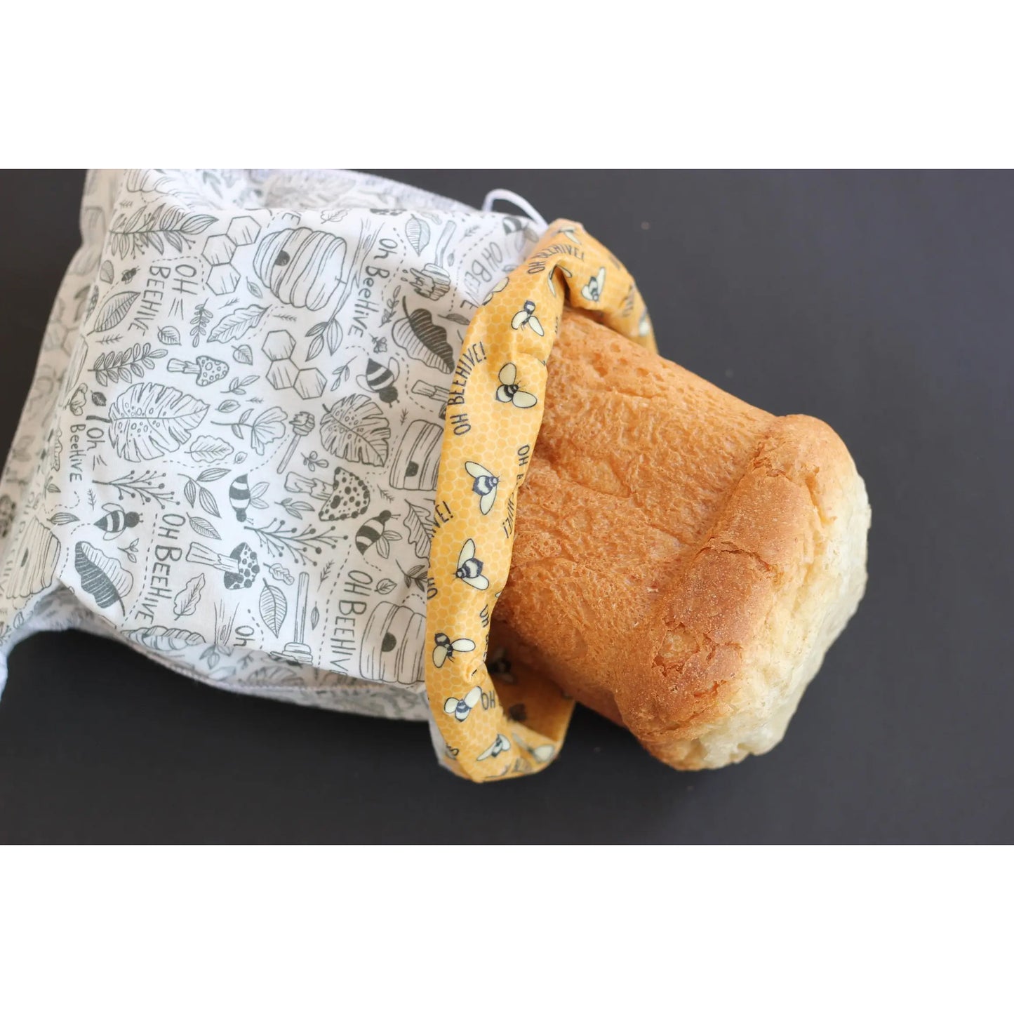 Beeswax & Cotton Drawstring Bread Bag