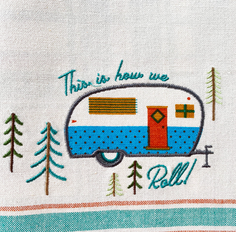 Camper 2-sided Placemats  Set of 4